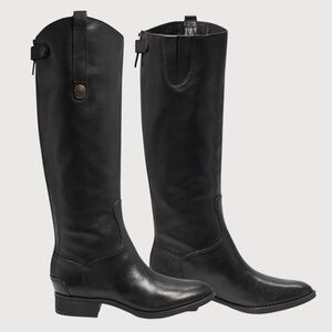 Sam Edelman Penny Leather Riding Boots Black Women's Size 8 NEW IN BOX